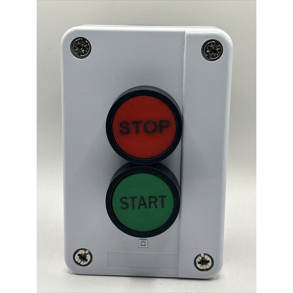 YC-MOM-E2GR22-C STOP START BUTTON STATION GREEN / RED 2NO 2NC CONTACT BLOCKS MOM